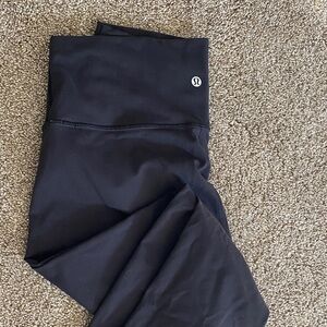 28” high rise black full on Luon leggings